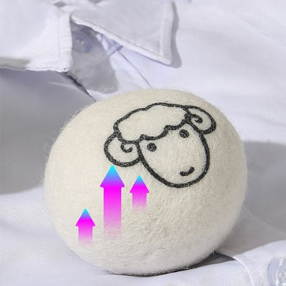 Deodorizing Wool Dryer Balls (Set of 3) by HitMyNeed