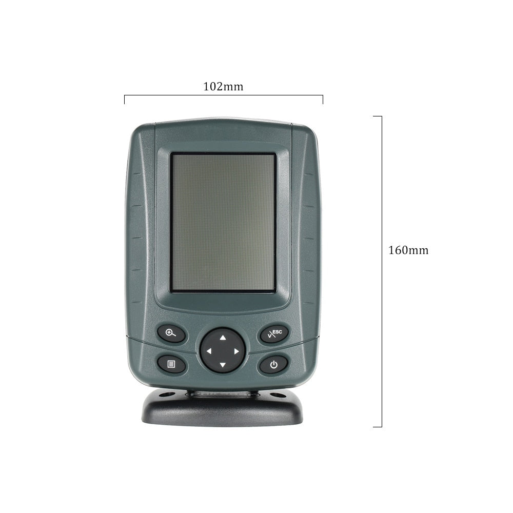 Depth Finder Fish Detector with Dual Beam Sonar by HitMyNeed