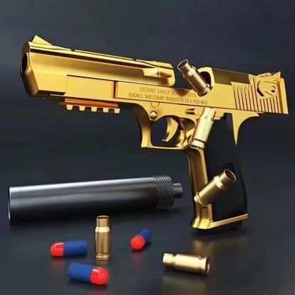 Desert Eagle Shell Ejection Soft Bullet Toy Gun by HitMyNeed