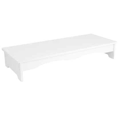 Desktop Monitor Riser Stand, White 50cm by HitMyNeed