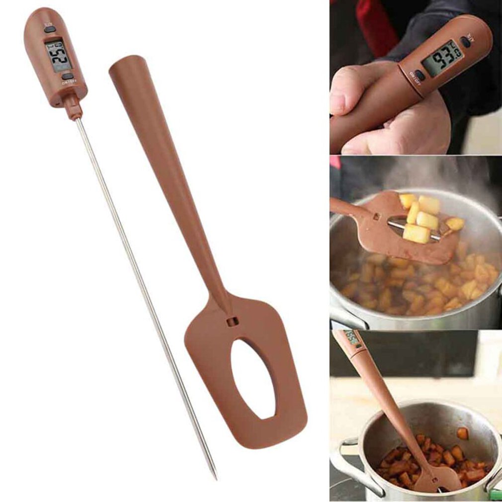Detachable Digital Spatula with Cooking Thermometer by HitMyNeed