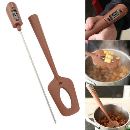 Detachable Digital Spatula with Cooking Thermometer by HitMyNeed