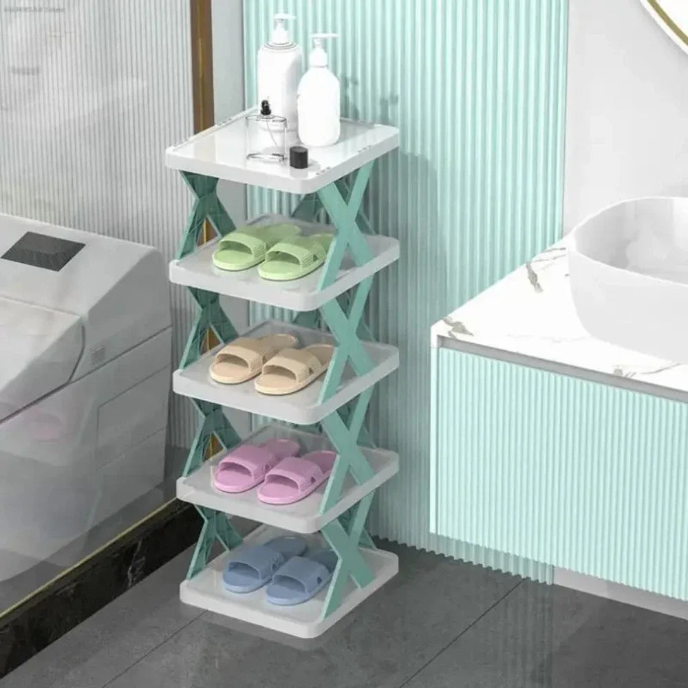 Detachable Multi-Layer Plastic Shoe Rack Organizer by HitMyNeed