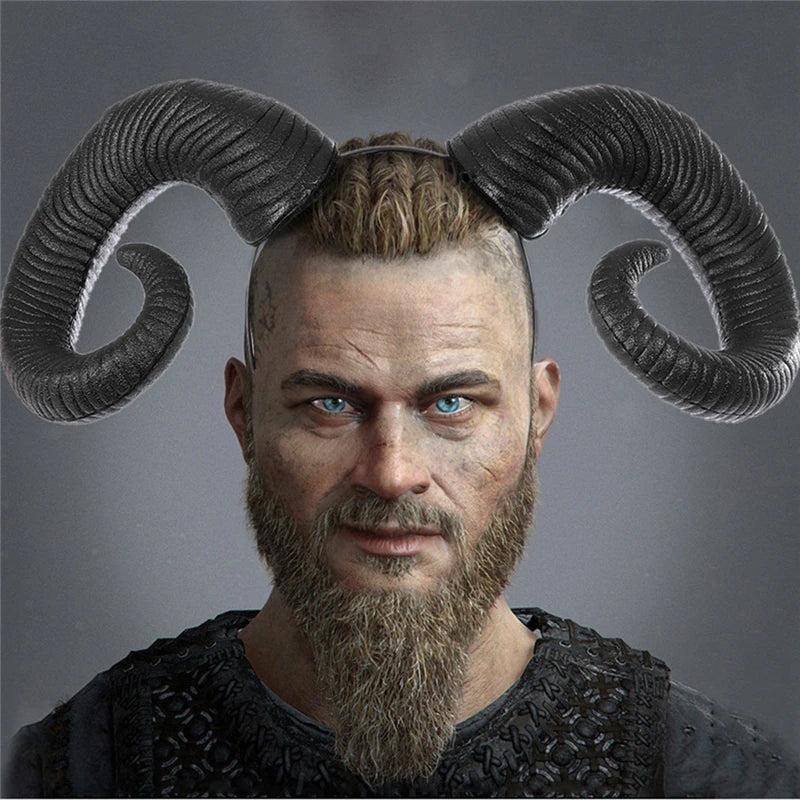 Detachable Ox Horn Headband for Festivals & Parties by HitMyNeed