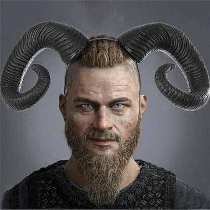 Detachable Ox Horn Headband for Festivals & Parties by HitMyNeed