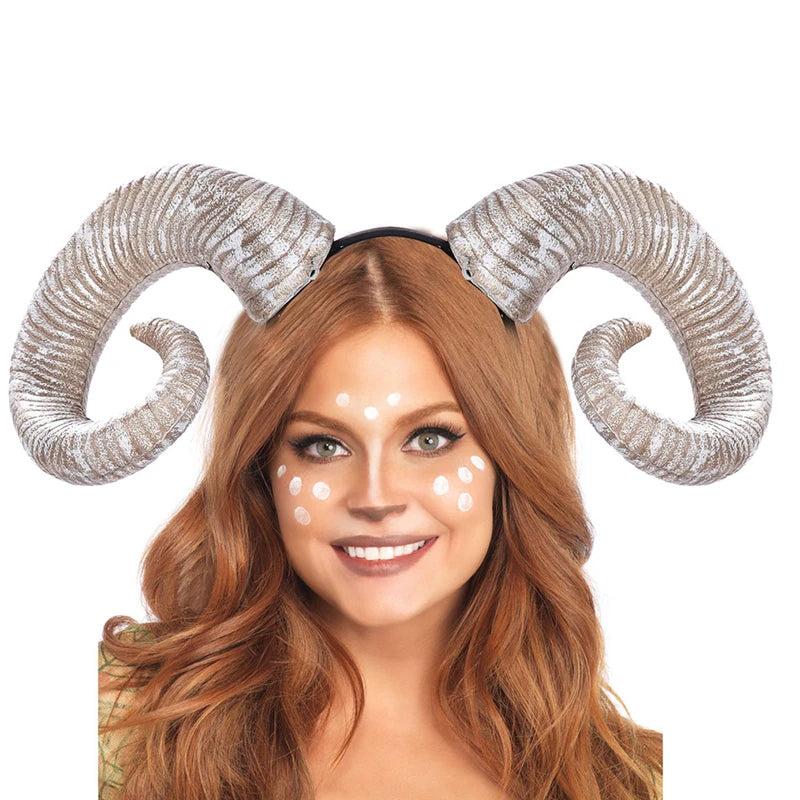 Detachable Ox Horn Headband for Festivals & Parties by HitMyNeed