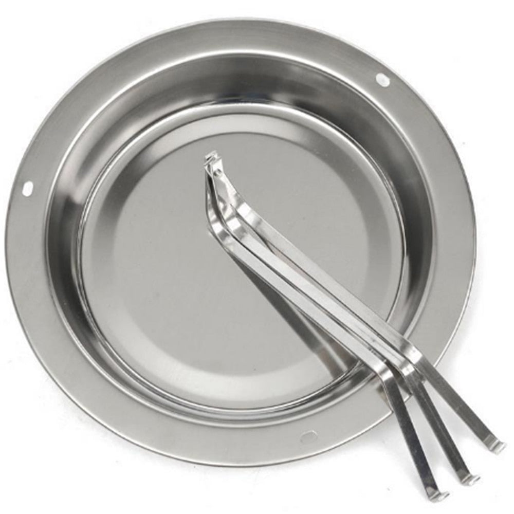 Detachable Stainless Steel Chicken Roasting Stand by HitMyNeed