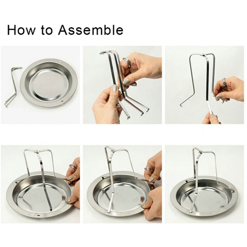 Detachable Stainless Steel Chicken Roasting Stand by HitMyNeed