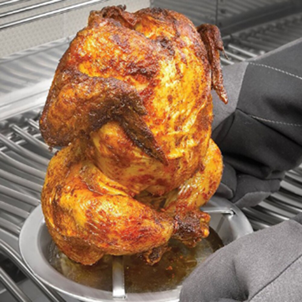 Detachable Stainless Steel Chicken Roasting Stand by HitMyNeed