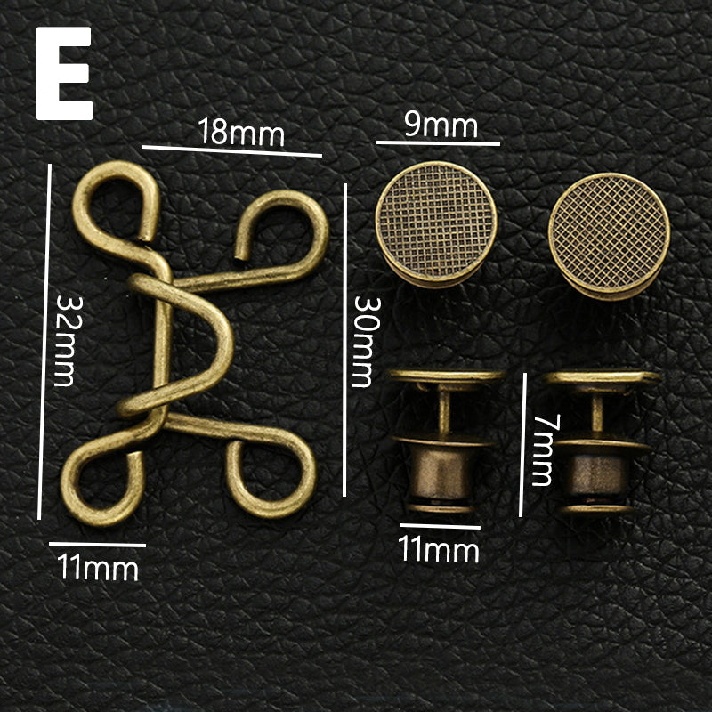 Detachable Waist Adjustment Buttons for Jeans e by HitMyNeed