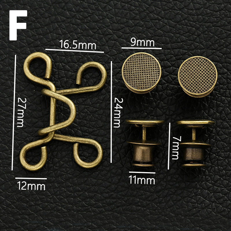 Detachable Waist Adjustment Buttons for Jeans f by HitMyNeed