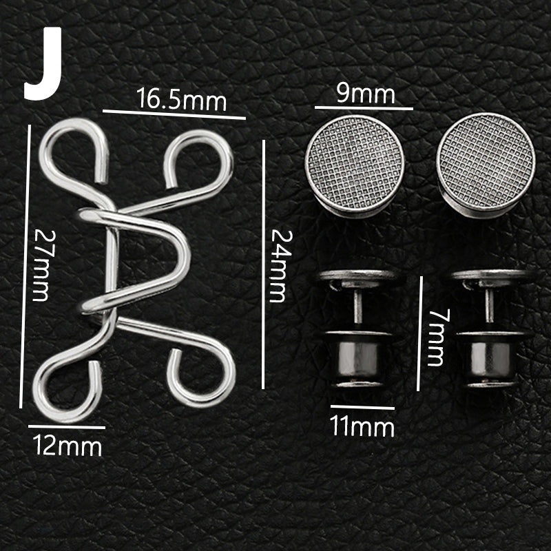 Detachable Waist Adjustment Buttons for Jeans j by HitMyNeed