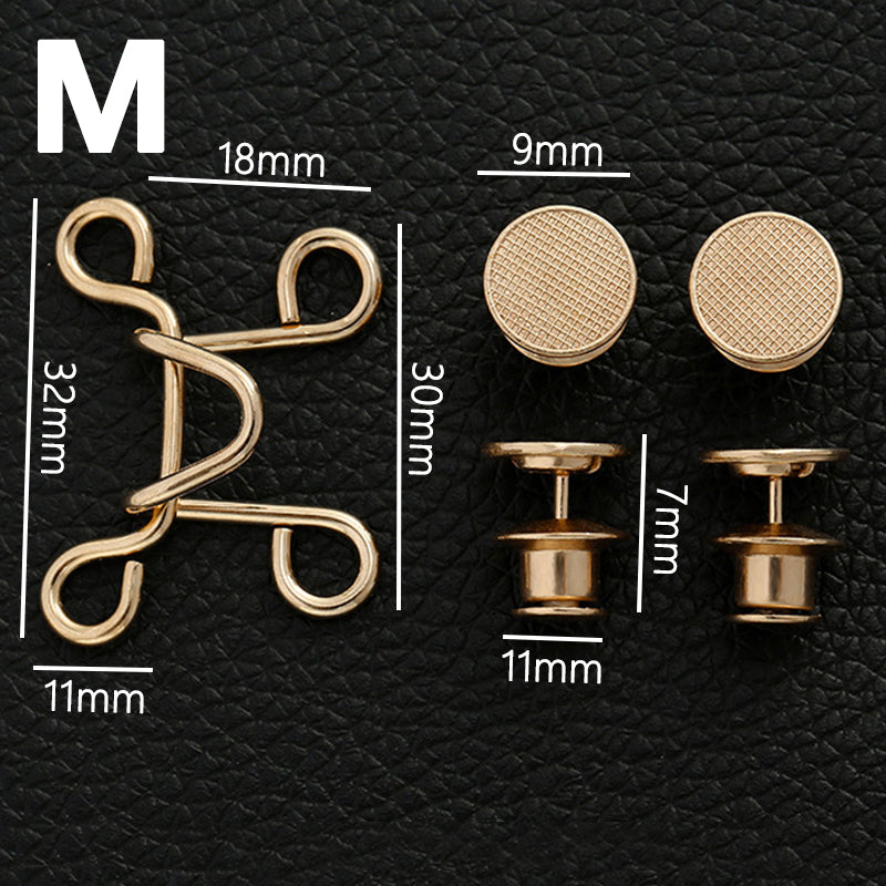 Detachable Waist Adjustment Buttons for Jeans m by HitMyNeed
