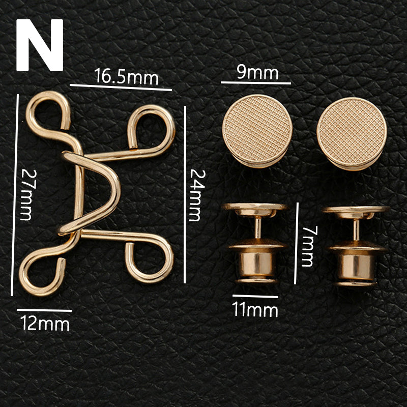 Detachable Waist Adjustment Buttons for Jeans n by HitMyNeed