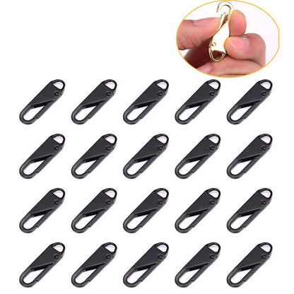 Detachable Zipper Puller Replacements (20 Pack) by HitMyNeed