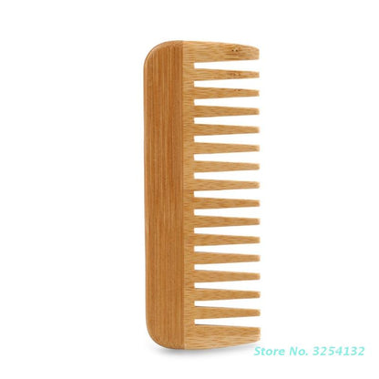 Detangling Bamboo Wide Tooth Comb by HitMyNeed