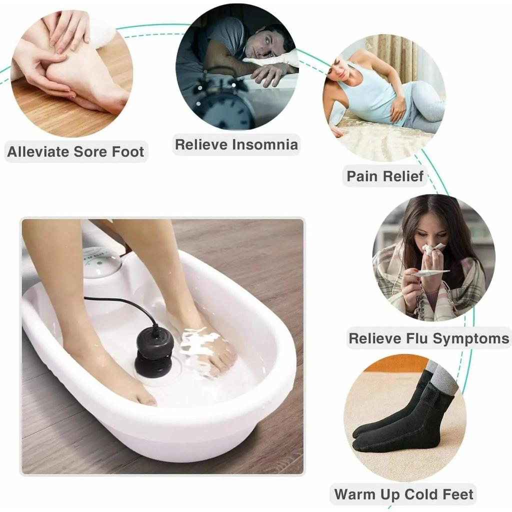 Detox Ionic Foot Spa Bath Machine with Ion Array au by HitMyNeed
