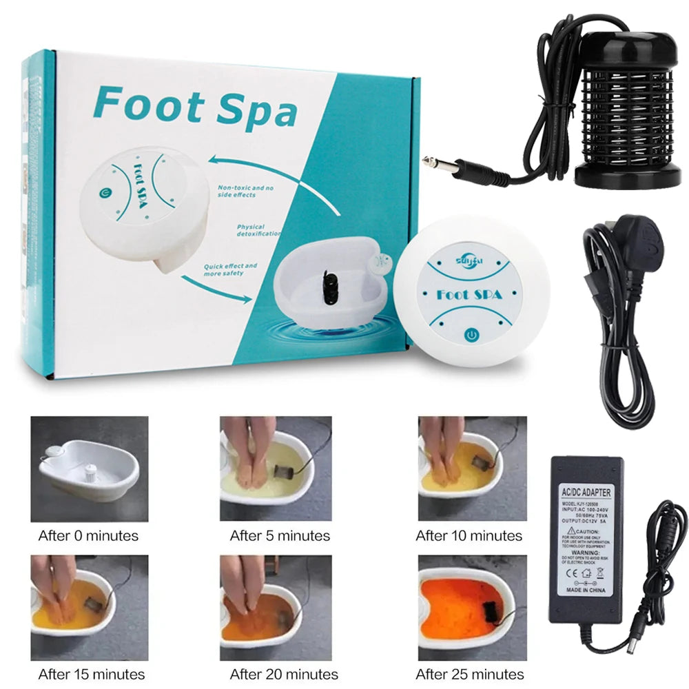 Detox Ionic Foot Spa Bath Machine with Ion Array uk by HitMyNeed