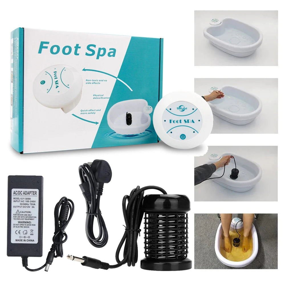 Detox Ionic Foot Spa Bath Machine with Massage by HitMyNeed