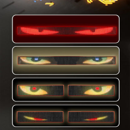 Devil Eye LED Pixel Panel Light with Remote 12V-24V by HitMyNeed