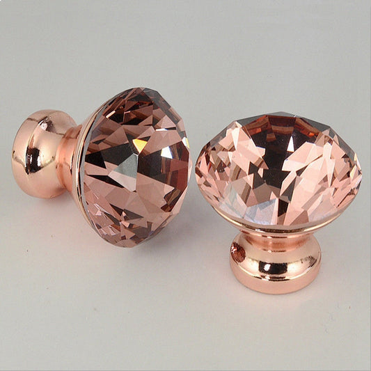 Diamond Crystal Drawer Knobs Set (12 Pack) by HitMyNeed