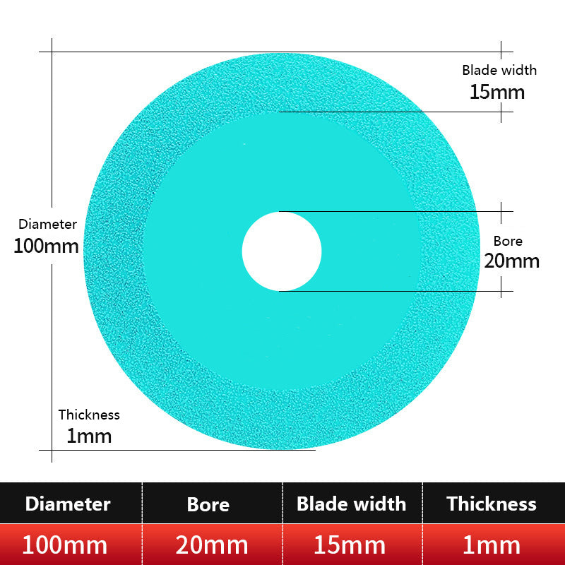 Diamond Glass & Tile Cutting and Polishing Disc blue by HitMyNeed