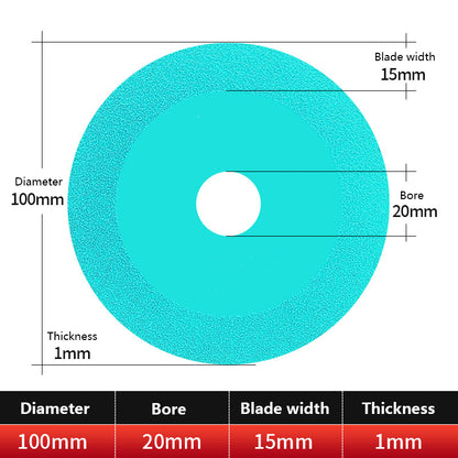 Diamond Glass & Tile Cutting and Polishing Disc blue by HitMyNeed