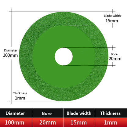 Diamond Glass & Tile Cutting and Polishing Disc green by HitMyNeed