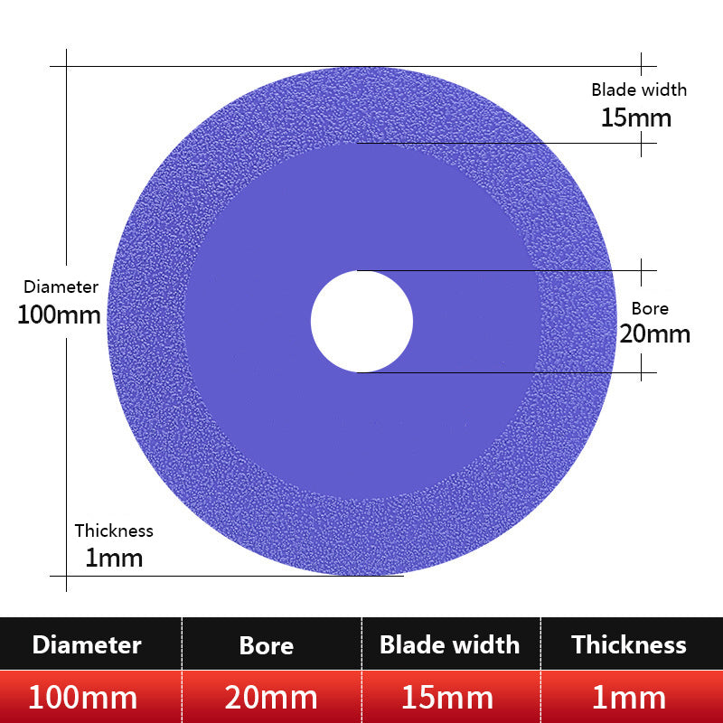 Diamond Glass & Tile Cutting and Polishing Disc purple by HitMyNeed