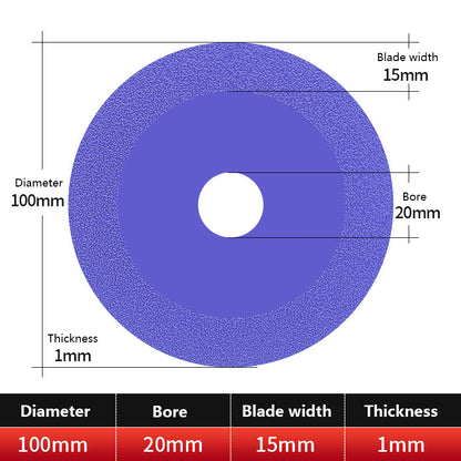 Diamond Glass & Tile Cutting and Polishing Disc purple by HitMyNeed