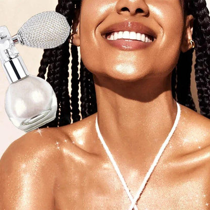 Diamond Highlighter Powder Spray Waterproof Glow by HitMyNeed