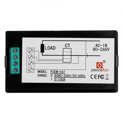 Digital AC Power Meter with LCD Display 100A by HitMyNeed