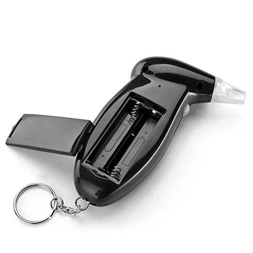 Digital Alcohol Breath Test Analyzer Keychain by HitMyNeed