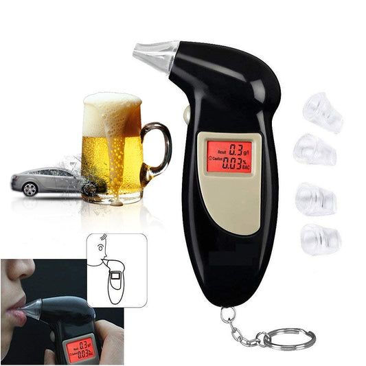 Digital Alcohol Breathalyzer with LCD Display by HitMyNeed