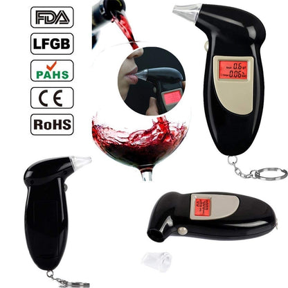 Digital Alcohol Breathalyzer with LCD Display by HitMyNeed