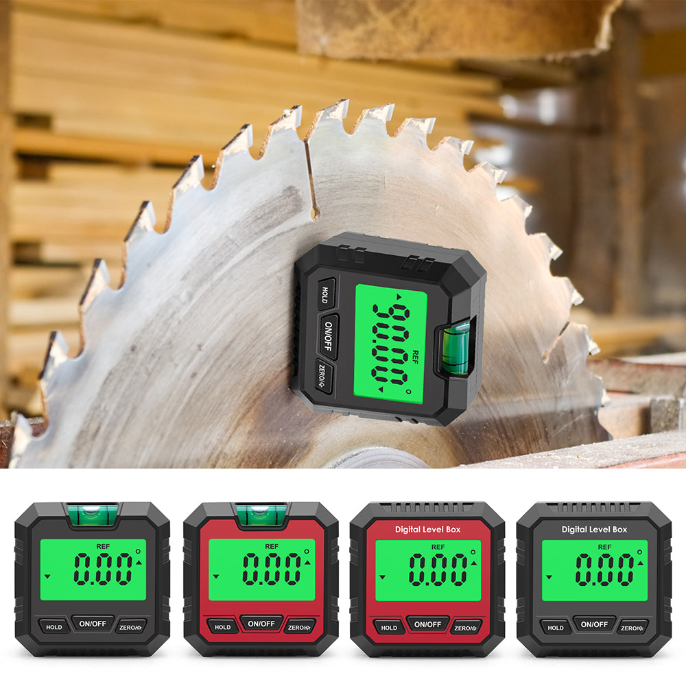 Digital Angle Finder Level Box with Magnetic Base by HitMyNeed