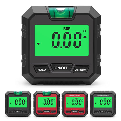 Digital Angle Finder Level Box with Magnetic Base by HitMyNeed