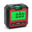 Digital Angle Finder Level Box with Magnetic Base red-with-blisters by HitMyNeed