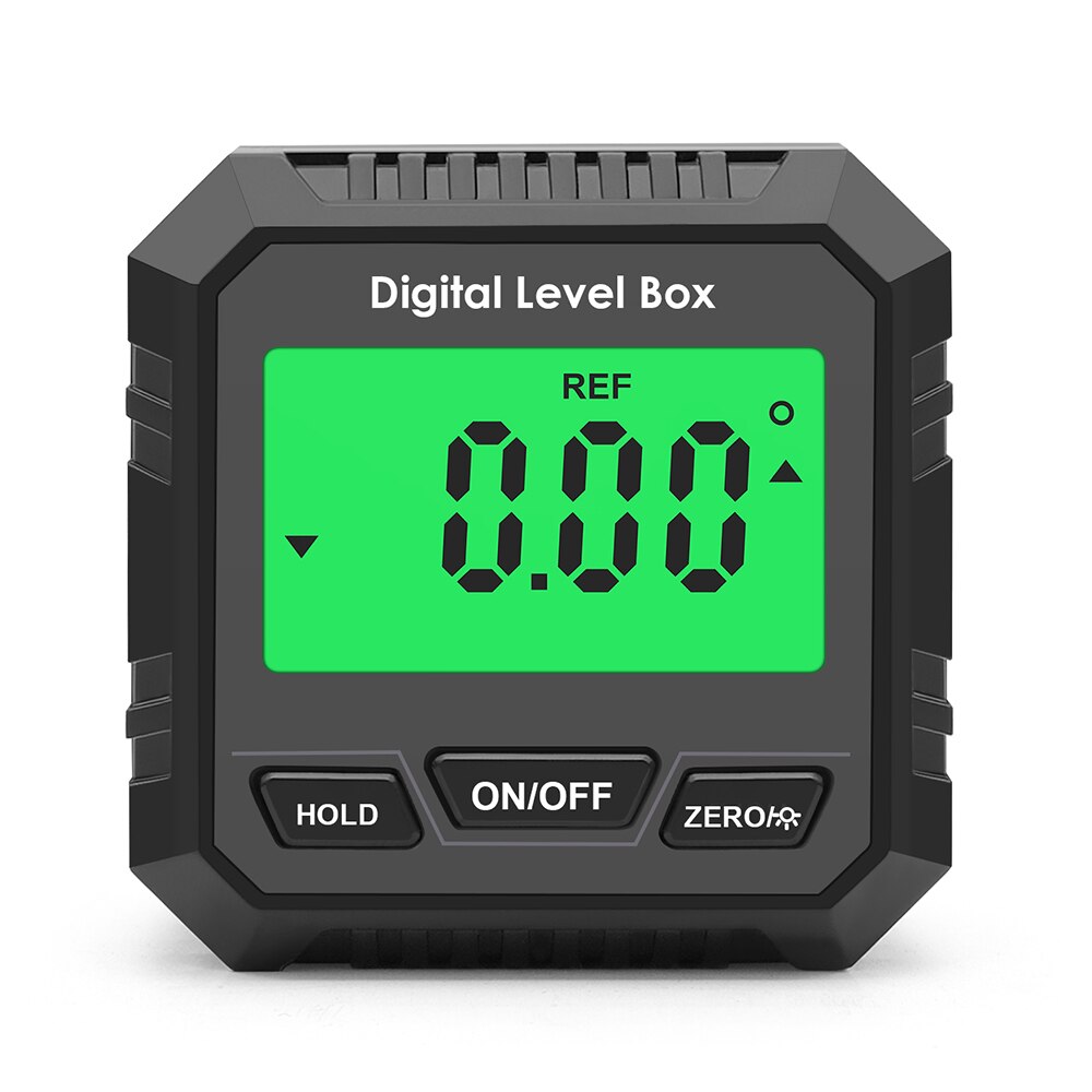 Digital Angle Finder Level Box with Magnetic Base red-without-blisters by HitMyNeed