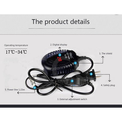 Digital Aquarium Heater with Temp Controller k-50-50w by HitMyNeed