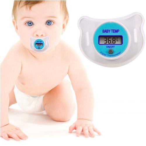 Digital Baby Pacifier Thermometer with Fever Alert by HitMyNeed