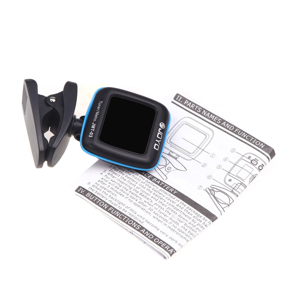 Digital Bass and String Instrument Clip-On Tuner by HitMyNeed