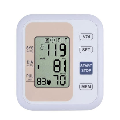 Digital Blood Pressure and Heart Rate Monitor by HitMyNeed