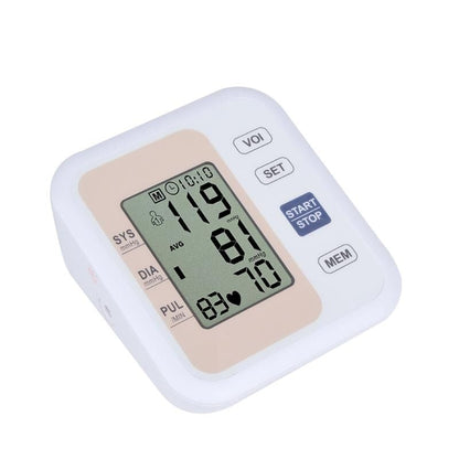 Digital Blood Pressure and Heart Rate Monitor by HitMyNeed