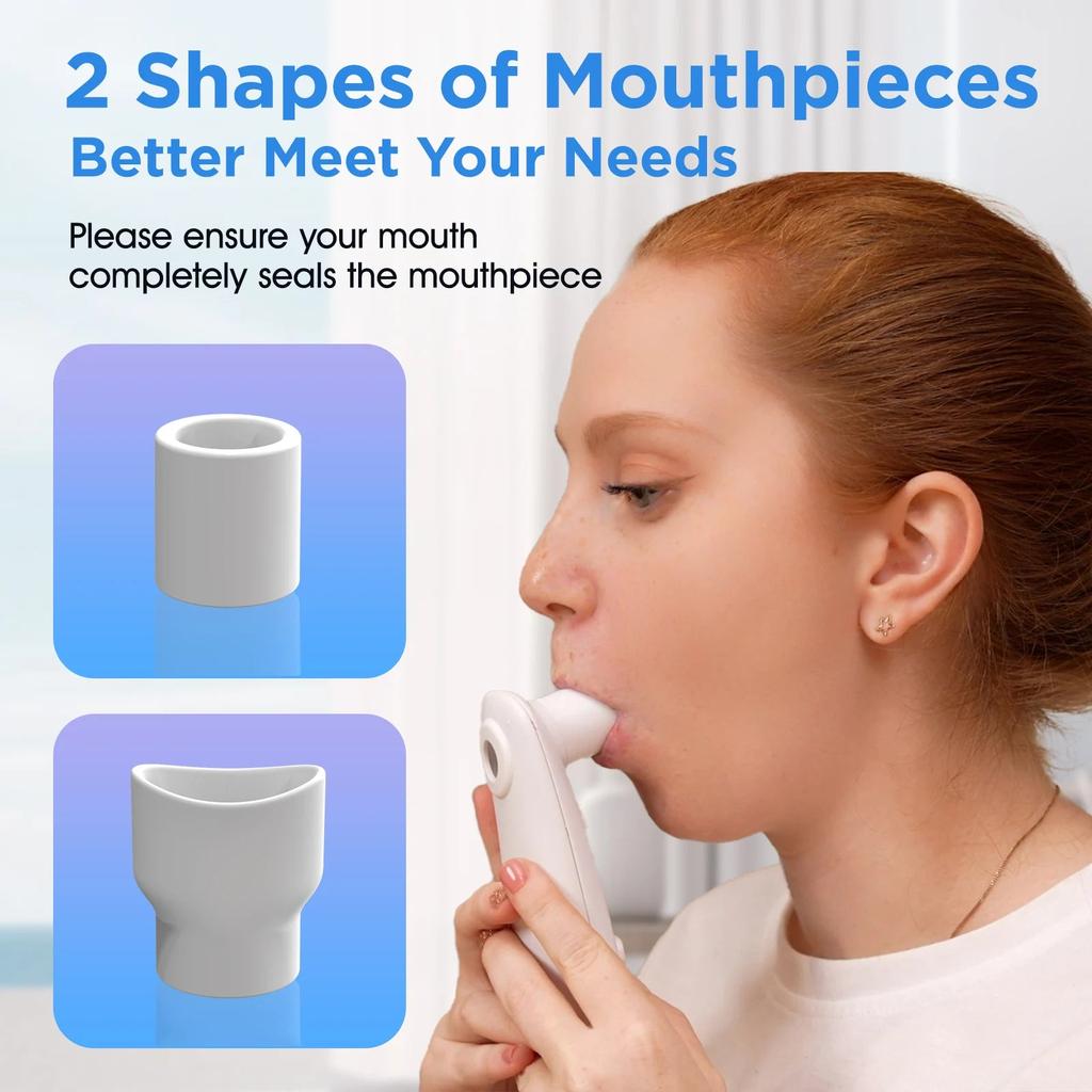 Digital Bluetooth Peak Flow Meter Home Spirometer by HitMyNeed