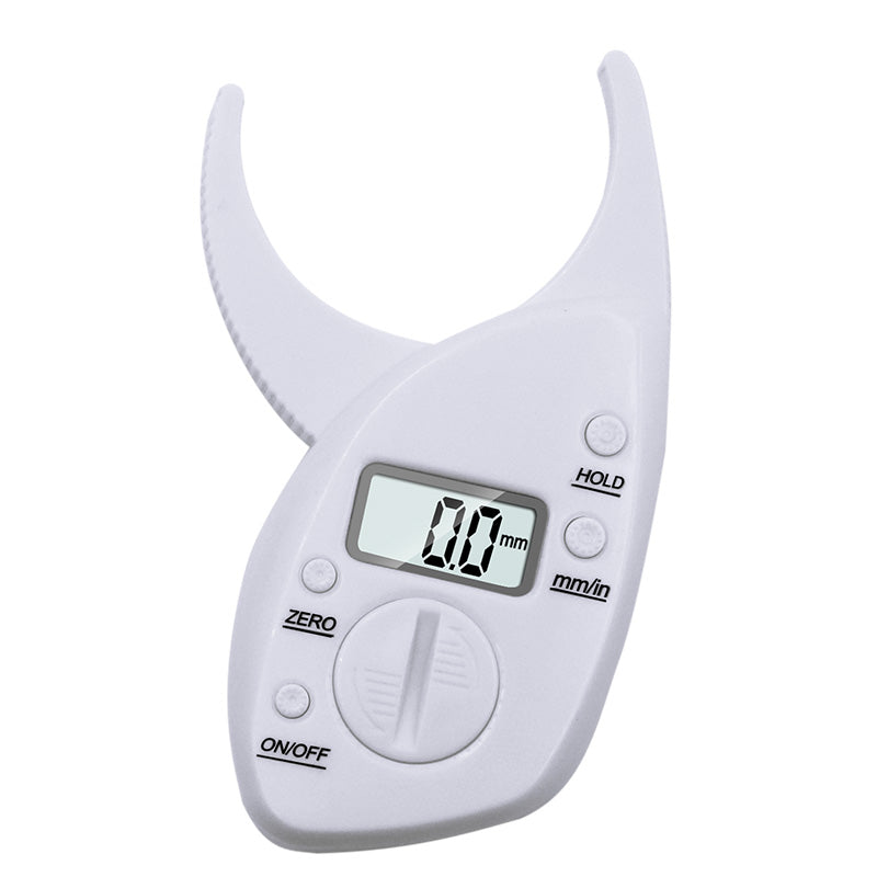 Digital Body Fat Caliper with LCD Measurement white-29 by HitMyNeed