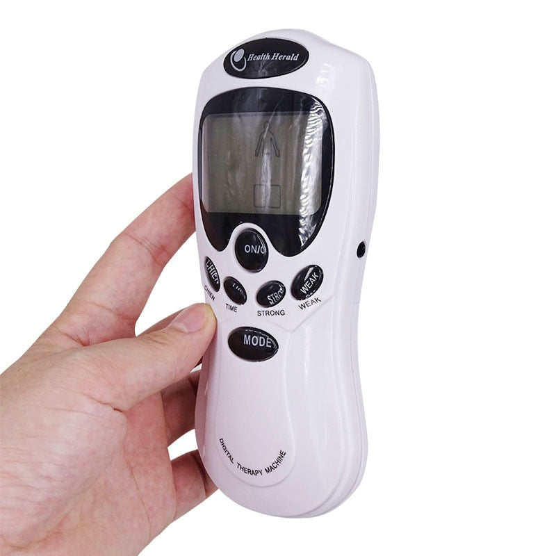 Digital Body Massager Machine with Electrode Pads by HitMyNeed