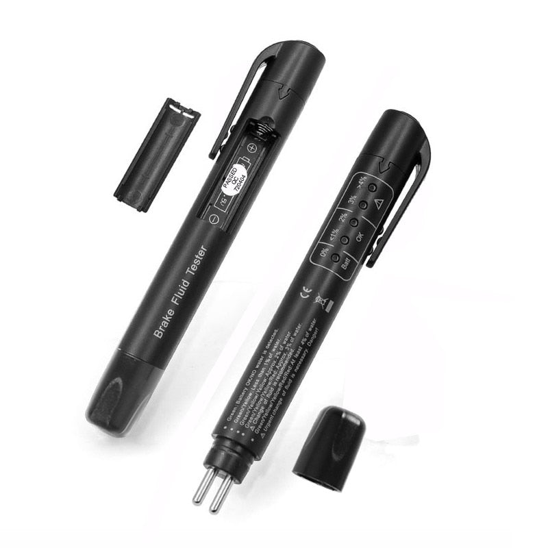Digital Brake Fluid Tester with LED Indicators by HitMyNeed