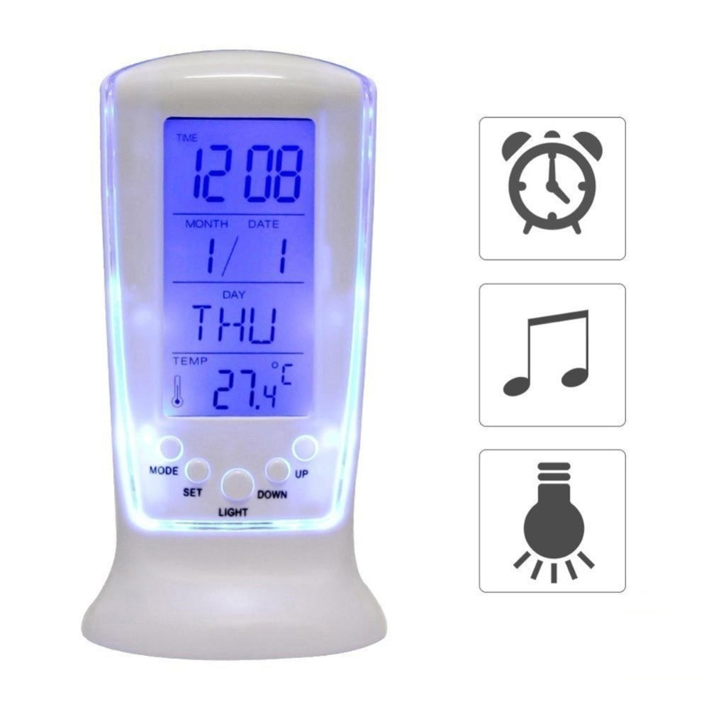 Digital Calendar Clock with Alarm & Temperature by HitMyNeed