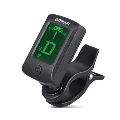 Digital Clip-On Guitar Tuner with 360° LCD Display by HitMyNeed
